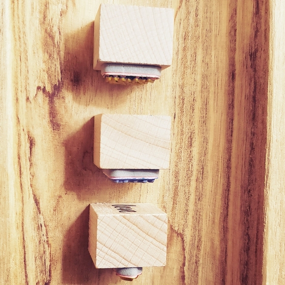 Wooden rubber stamps - Picture 5 of 6